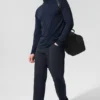 Conquer Reform met staande kraag en lange mouwen – Marineblauw