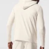 Conquer Reform shirt met lange mouwen en capuchon - Bone