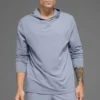 Conquer Reform T-shirt met lange mouwen en capuchon - Winter Frost