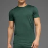 Conquer Reform T-shirt met ronde hals en korte mouwen - Clover Green