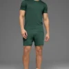 Conquer Reform T-shirt met ronde hals en korte mouwen - Clover Green