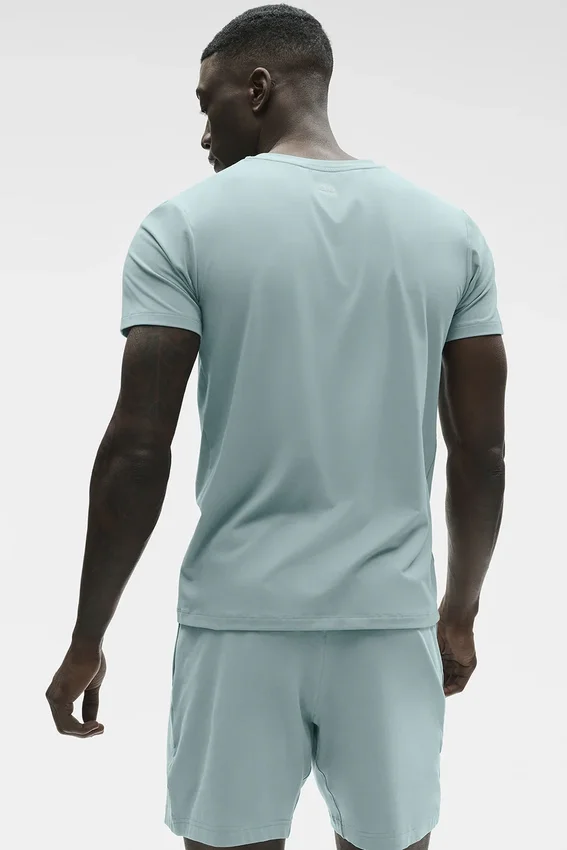 Conquer Reform T-shirt met ronde hals en korte mouwen - Desert Sage