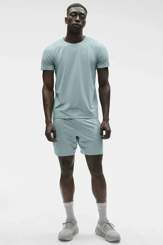 Conquer Reform T-shirt met ronde hals en korte mouwen - Desert Sage