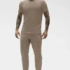 Conquer Reform T-shirt met ronde hals en korte mouwen - Gravel