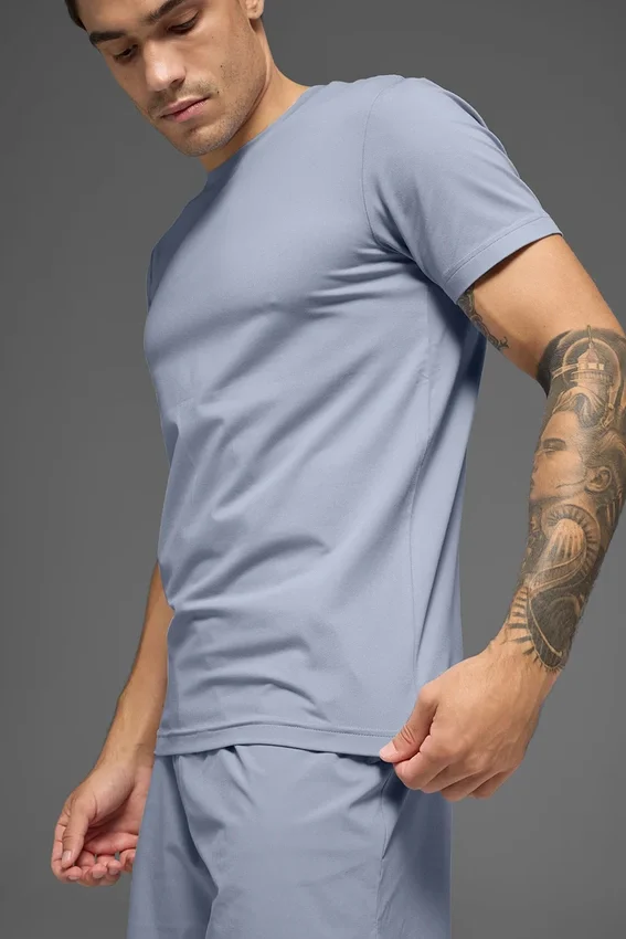 Conquer Reform T-shirt met ronde hals en korte mouwen - Winter Frost