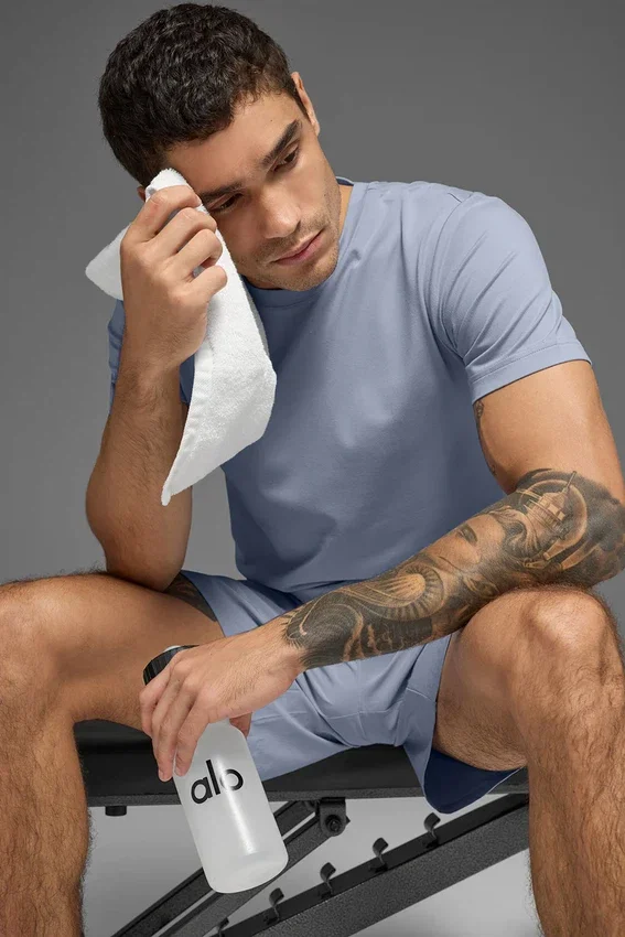 Conquer Reform T-shirt met ronde hals en korte mouwen - Winter Frost