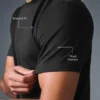 Conquer Reform T-shirt met ronde hals en korte mouwen - Zwart
