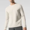 Conquer Reform T-shirt met ronde hals en lange mouwen - Bone