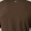 Conquer Reform T-shirt met ronde hals en lange mouwen - Espresso