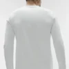 Conquer Reform T-shirt met ronde hals en lange mouwen - White