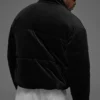 Corduroy Stage Puffer - Zwart