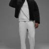Corduroy Stage Puffer - Zwart