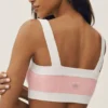 Cotton Cashmere Capri Dream-beha – Zonovergoten roze/wit