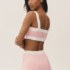 Cotton Cashmere Capri Dream-beha – Zonovergoten roze/wit
