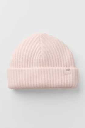 Courchevel kasjmier muts – Frosted Pink