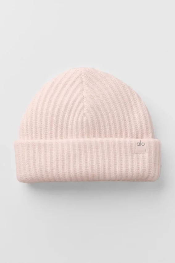 Courchevel kasjmier muts - Frosted Pink