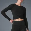 Cover-top met lange mouwen | Dames-tops met lange mouwen