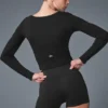 Cover-top met lange mouwen | Dames-tops met lange mouwen