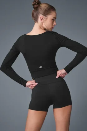 Cover-top met lange mouwen | Dames-tops met lange mouwen