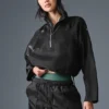 Cropped Afterglow-trui - Zwart