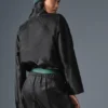 Cropped Afterglow-trui - Zwart