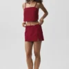 Cropped Connection Top - Summer Romance Red
