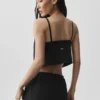 Cropped Connection Top - Zwart