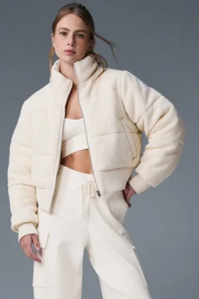 Darling Sweater Puffer - Ivoor