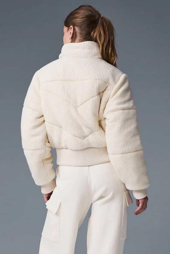 Darling Sweater Puffer - Ivoor