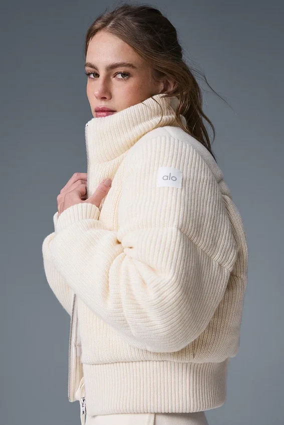 Darling Sweater Puffer - Ivoor
