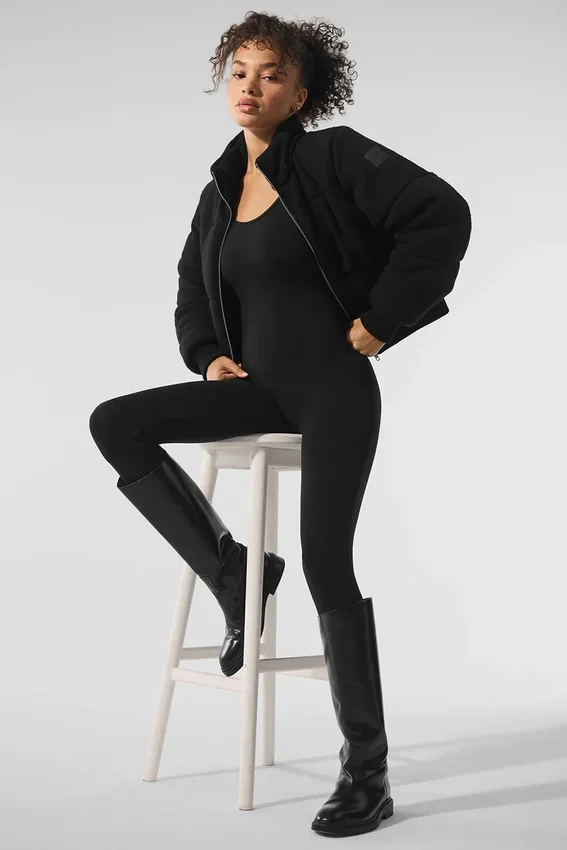 Darling Sweater Puffer - Zwart