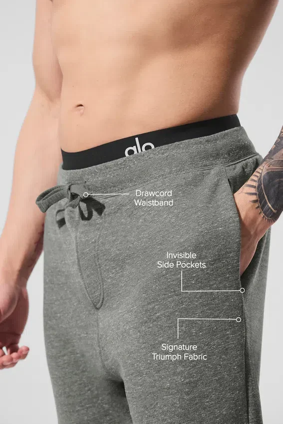 De Triumph-joggingbroek - Grijs Triblend