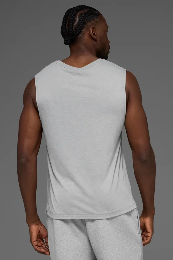 De Triumph Muscle Tank – Athletic Heather Grey