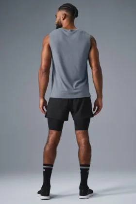 De Triumph Muscle Tank – staalgrijs