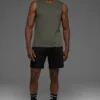 De Triumph Muscle Tank - Stealthgroen