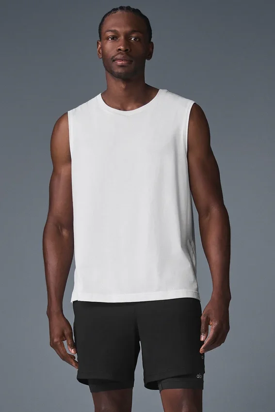 De Triumph Muscle Tank - Wit