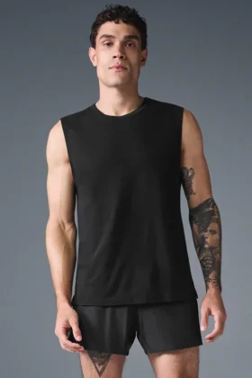 De Triumph Muscle Tank - Zwart