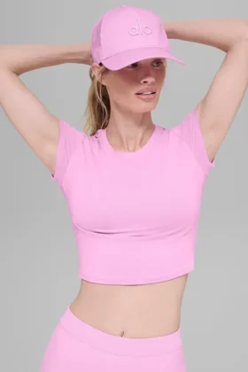 District Trucker-hoed – Candy Heart Pink