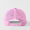District Trucker-hoed - Candy Heart Pink