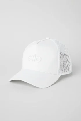 District Trucker-hoed - Wit/Wit