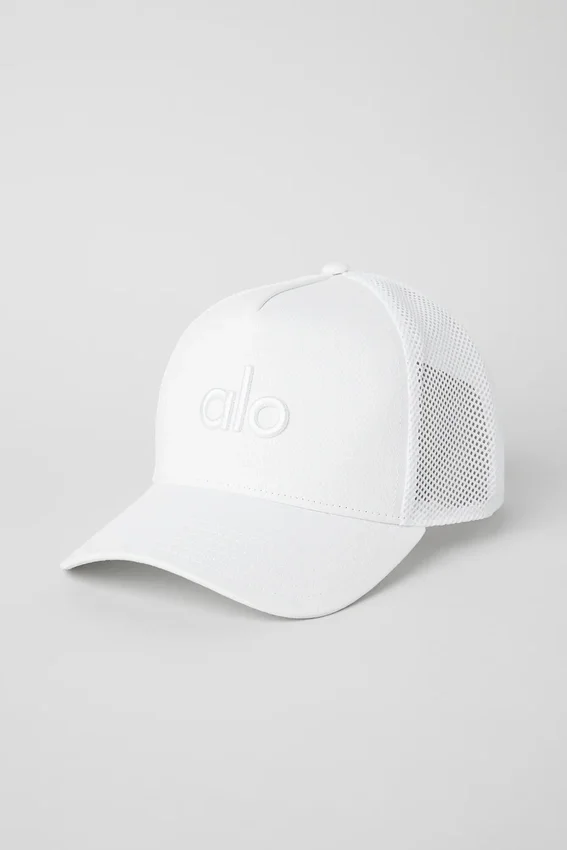 District Trucker-hoed - Wit/Wit
