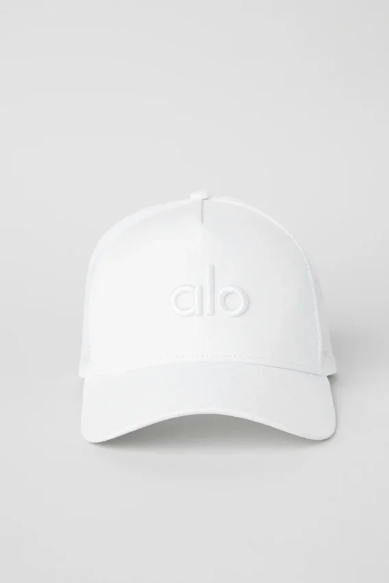 District Trucker-hoed - Wit/Wit