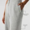 Domain geribde joggingbroek - Athletic Heather Grey