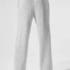 Domain geribde joggingbroek - Athletic Heather Grey