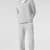 Domain geribde joggingbroek - Athletic Heather Grey