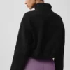 Double Face Wool City Girl-jas - Zwart