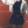 Double or Nothing-tennisrok – marineblauw