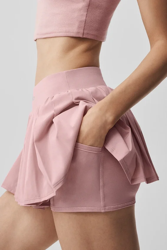 Double or Nothing-tennisrok - Vintage Pink