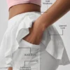 Double or Nothing tennisrok - wit