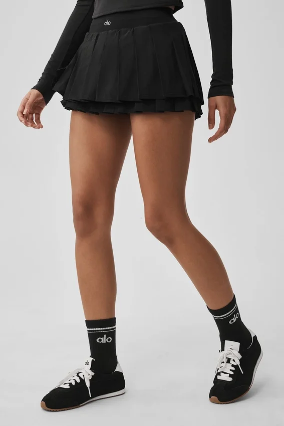 Double or Nothing-tennisrok – Zwart